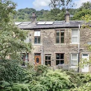 Beautiful Riverside Home, Hebden Bridge, Woodland Views, Sleeps 2 - 9 Holiday home
